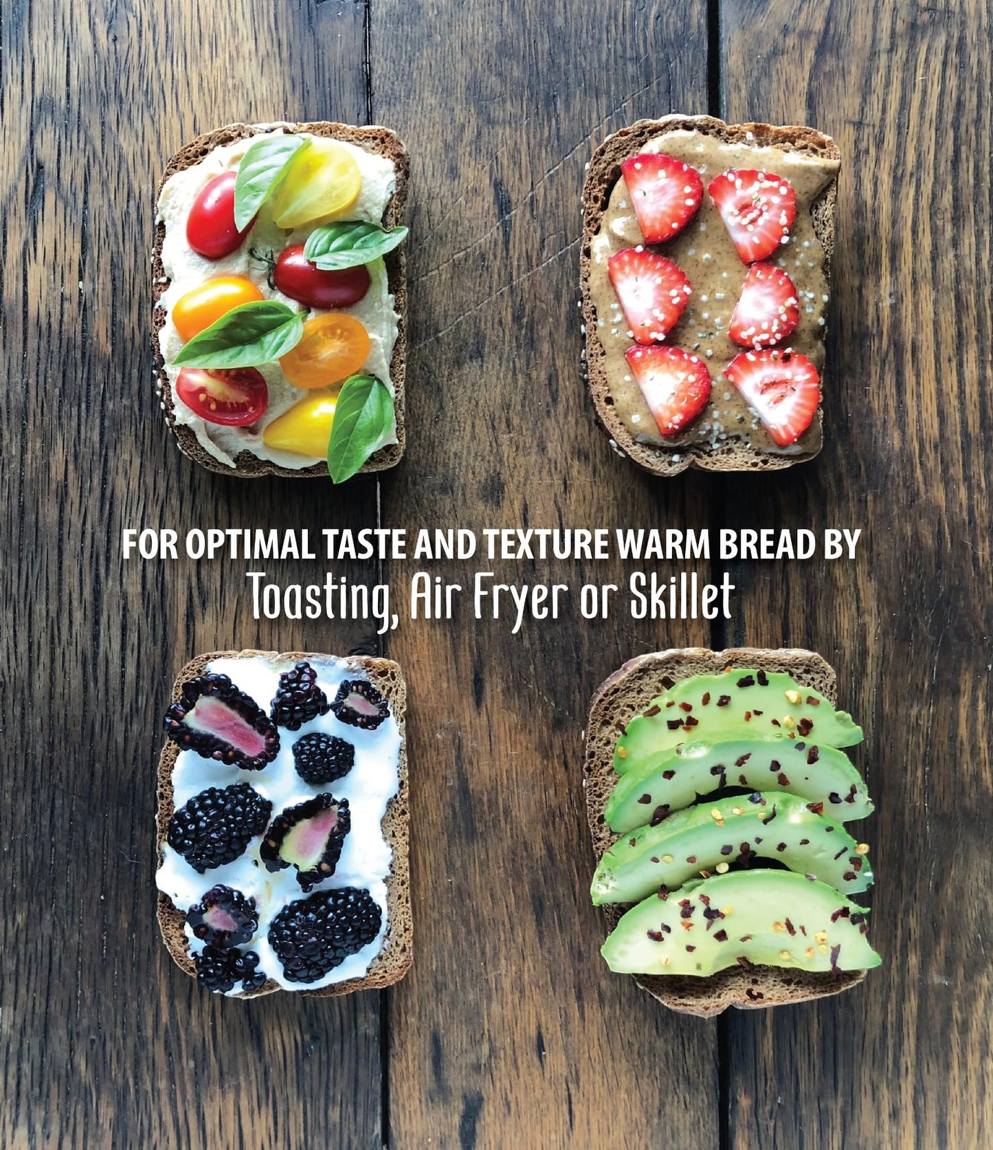Simple Kneads Gluten Free Organic Bread, Sweet Variety Pack – Swirly Cinnamon Raisin, Quinoa Power Grains, and Sourdough – Pack of 3