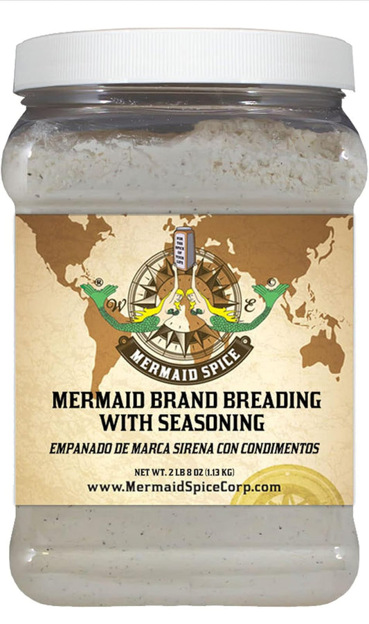 Mermaid Spice Corp - Mermaid Brand Breading With Seasoning - 2 lb, 8 oz
