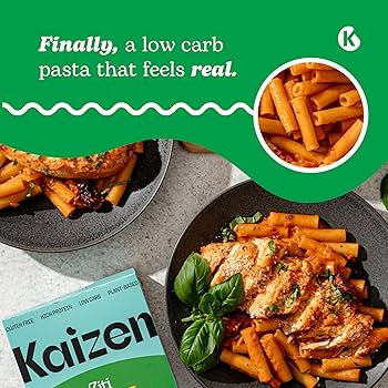 Kaizen Low Carb Keto Starter Variety Pack - High Protein (20g), Keto Friendly, Gluten-Free, Plant-Based - Pack of 7