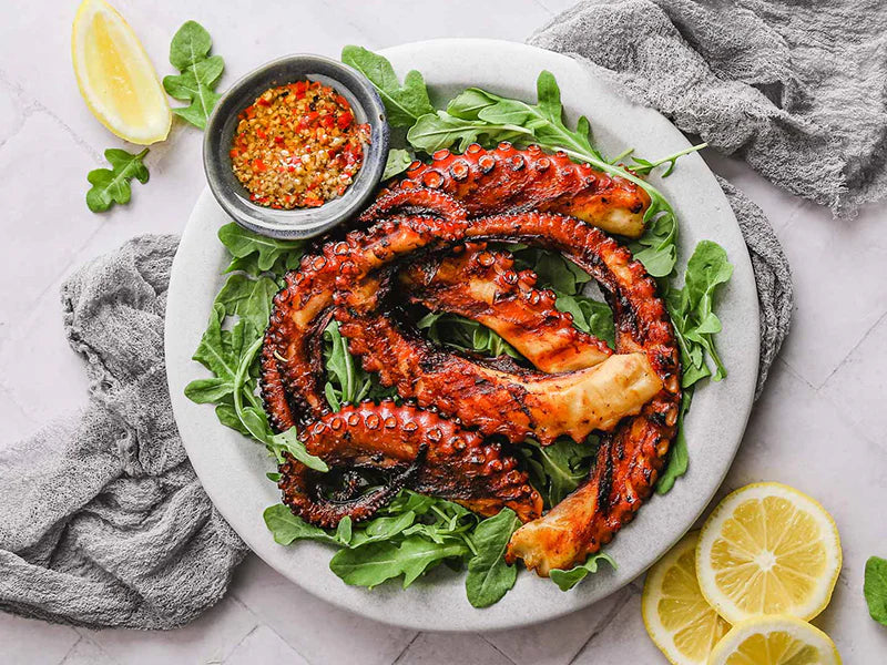 Spanish Gourmet Cooked Octopus Legs - 3.3 lb