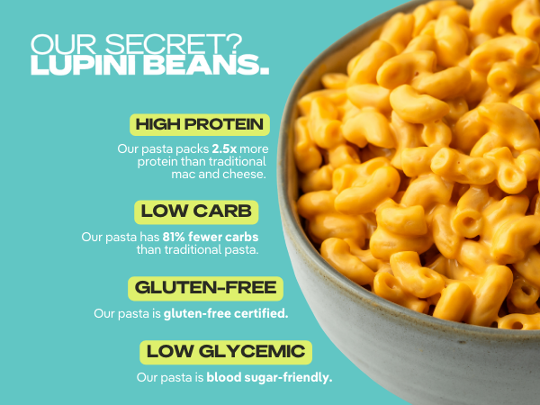 Kaizen Low Carb Mac & Cheese Pack - High Protein (24g), Keto Friendly, Gluten-Free, Plant-Based - Pack of 4