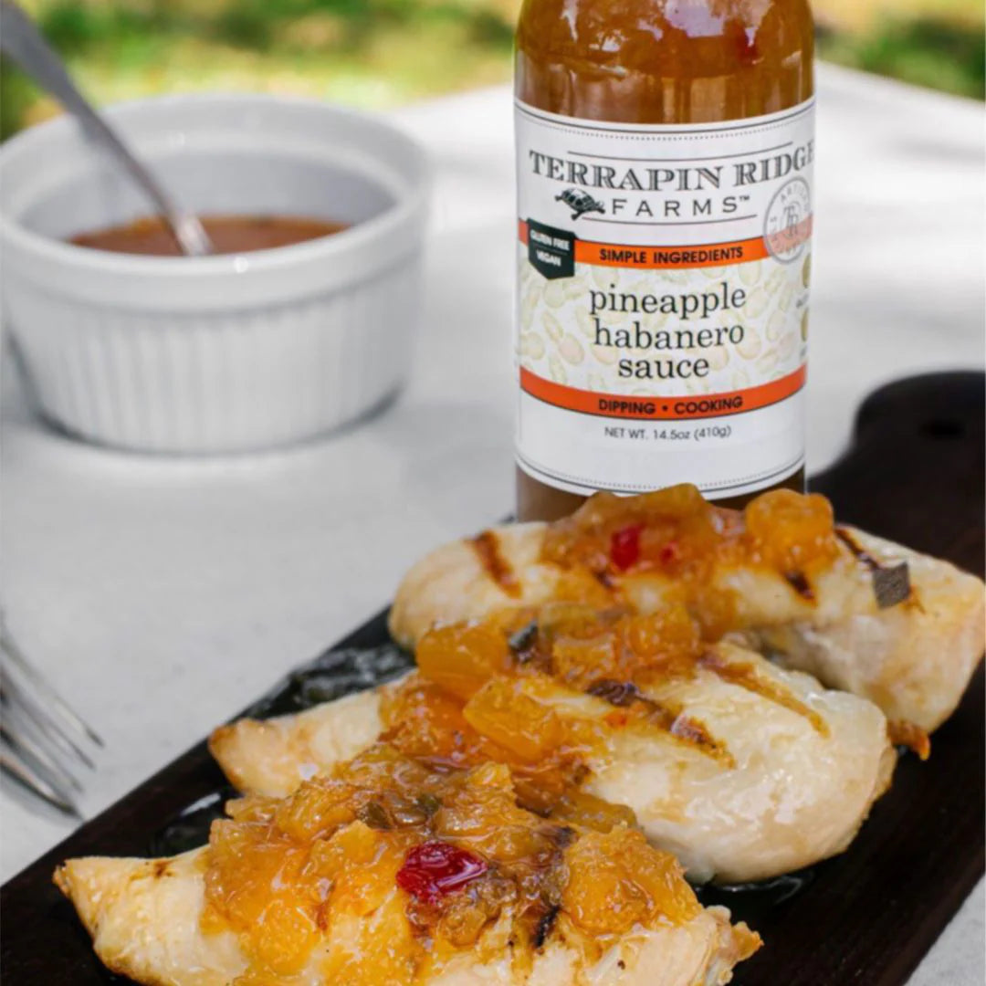Terrapin Ridge Farms Sauce, Roasted Pineapple and Habanero, 14.5 oz