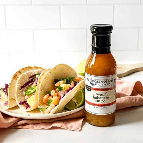 Terrapin Ridge Farms Sauce, Roasted Pineapple and Habanero, 14.5 oz