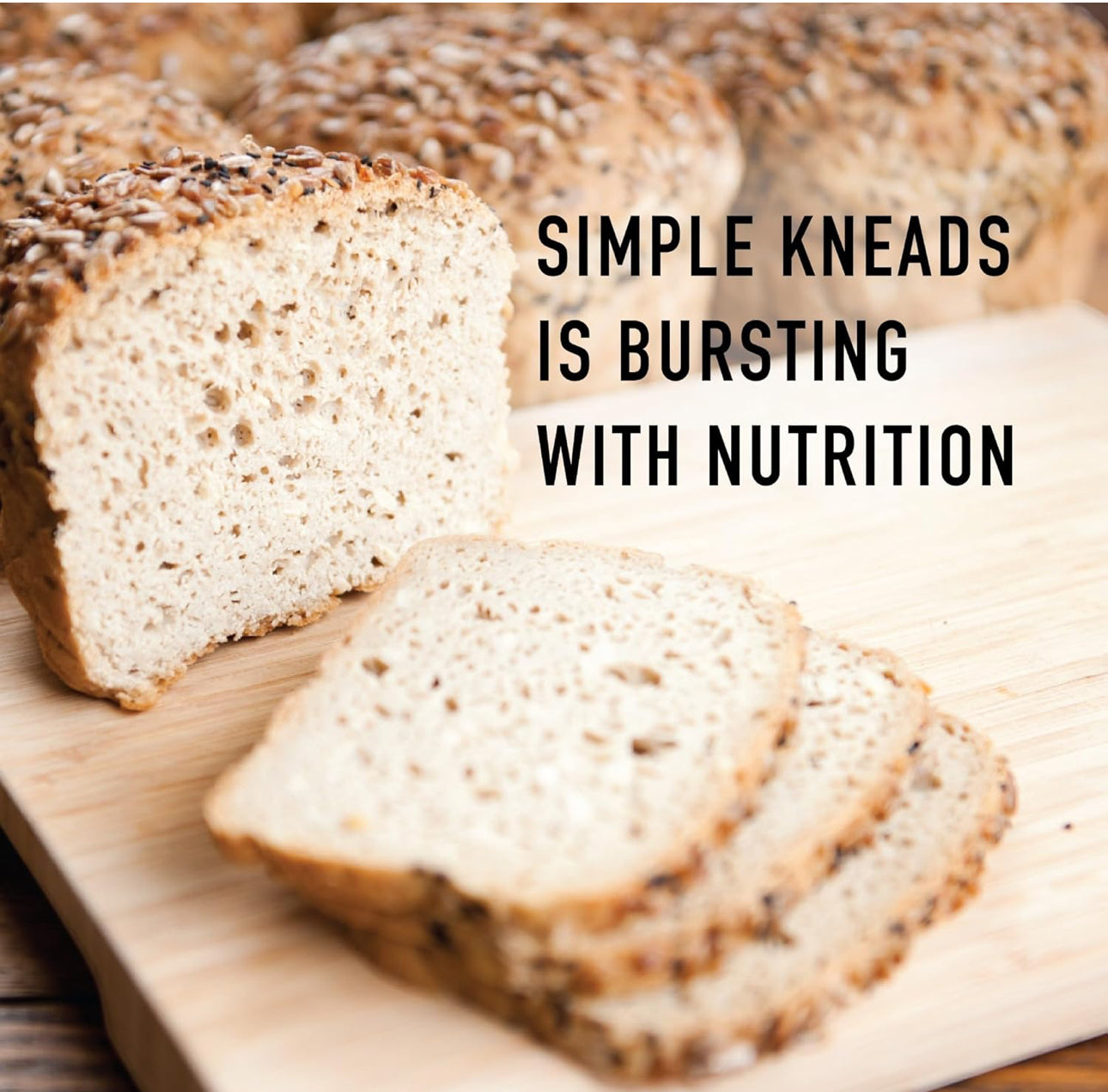 Simple Kneads Gluten Free Organic Bread, Sweet Variety Pack – Swirly Cinnamon Raisin, Quinoa Power Grains, and Sourdough – Pack of 3