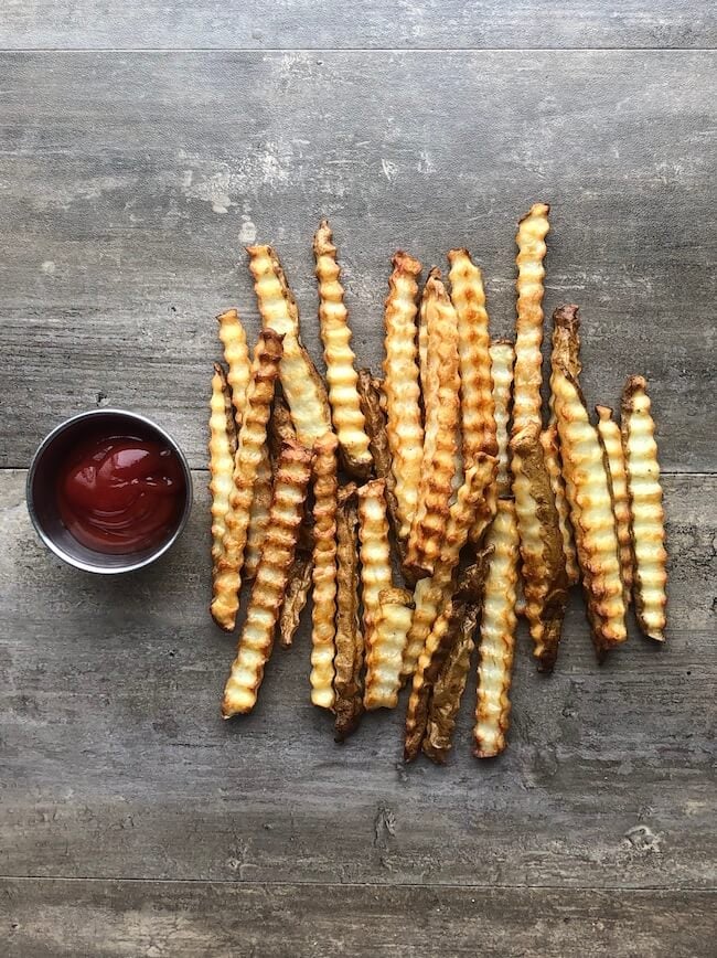 Organic Crinkle Cut Fries - Seed Oil Free, Gluten Free, Vegan - Pack of 2