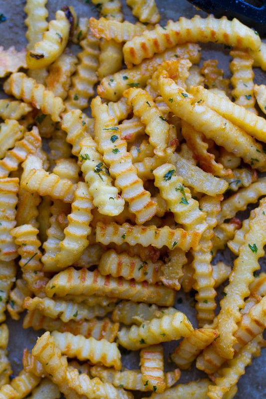 Organic Crinkle Cut Fries - Seed Oil Free, Gluten Free, Vegan - Pack of 2