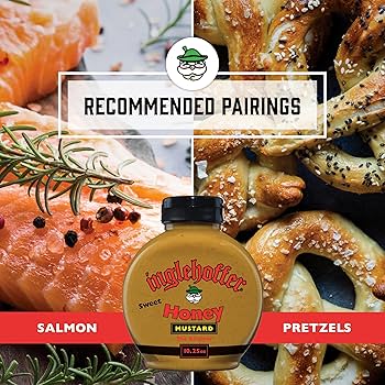 Inglehoffer Condiments Variety Pack, Ghost Pepper Mustard, Wasabi Horseradish and Inglehoffer Sweet Hot Mustard, Gluten Free - Pack of 3