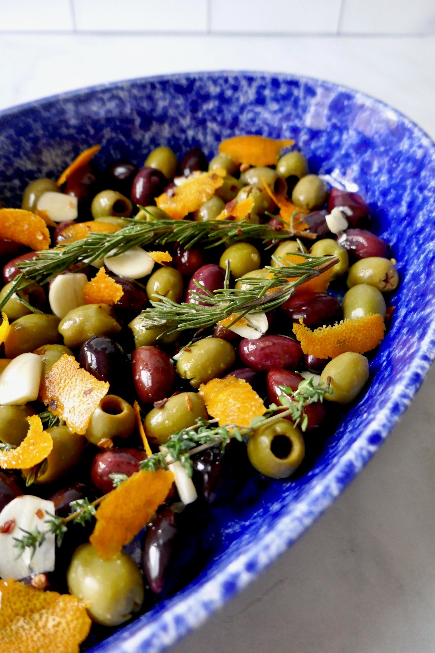 Gourmet Orange Rosemary Infused Olive Oil - Great for Dressing Dipping Marinade