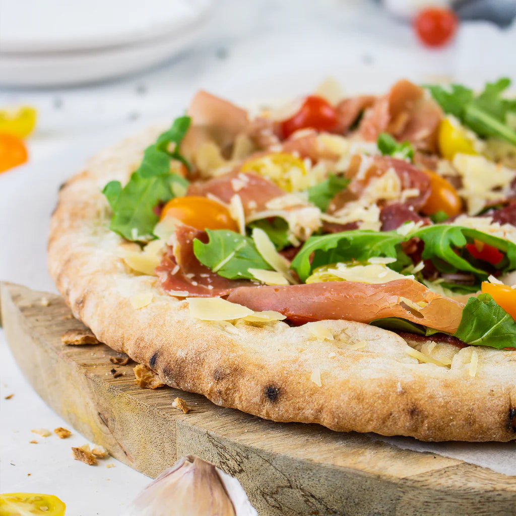 A Taste of Italy Pizza Crusts Variety Kit - Classic, Pan, Pinsa, Sheet -  includes 8 - Imported from Italy