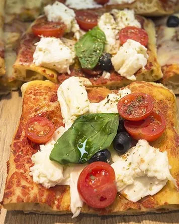 A Taste of Italy Pizza Crusts Variety Kit - Classic, Pan, Pinsa, Sheet -  includes 8 - Imported from Italy