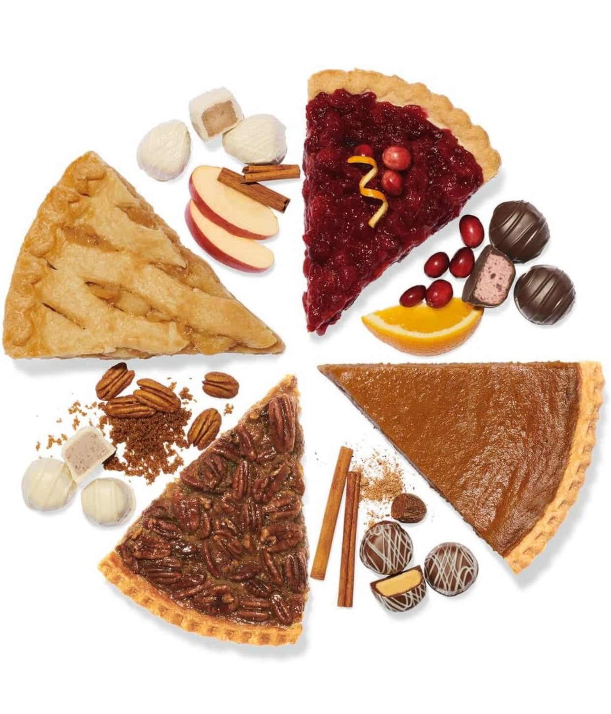 See's Candies Thanksgiving Seasonal Pie Chocolate Truffles - 11.2 oz