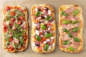 A Taste of Italy Pizza Crusts Variety Kit - Classic, Pan, Pinsa, Sheet -  includes 8 - Imported from Italy