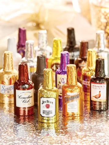 Anthon Berg Chocolate Liqueur Bottle Variety Box - 21 Pieces