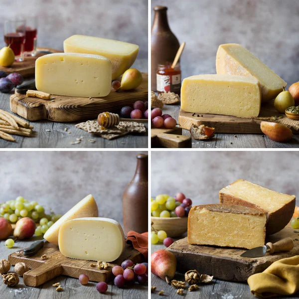 A Taste of Pecorino Cheeses - includes 4 Flavors - Imported from Italy