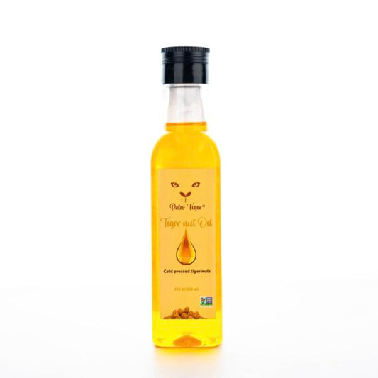Tiger Nuts Oil 100% Cold Pressed And Unfiltered - 8 oz