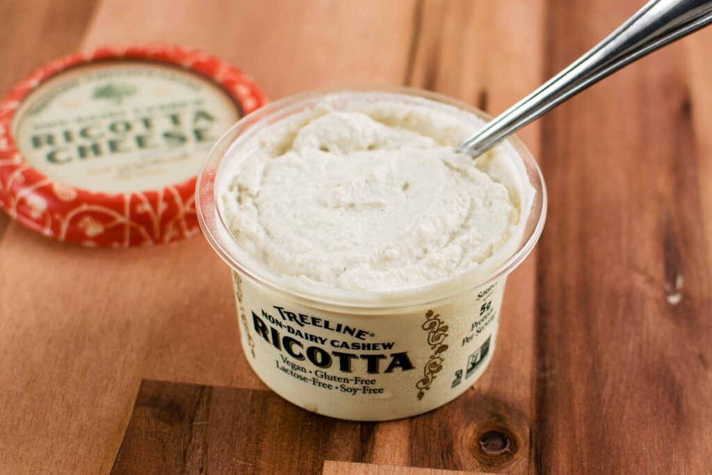 Treeline Non-Dairy Vegan Cashew Ricotta Cheese - Pack of 2