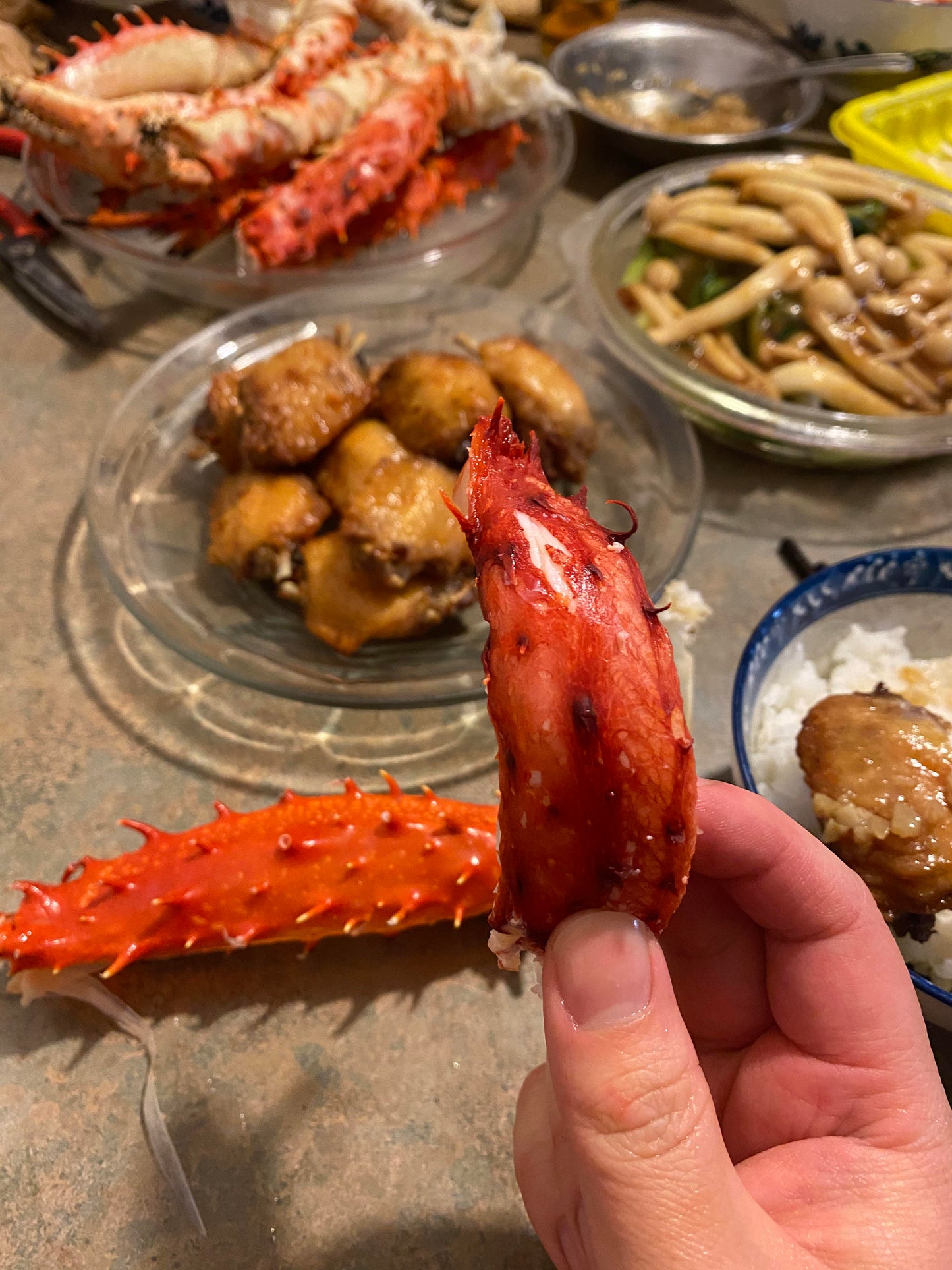 Chilean King Crab Legs Clusters - 5 lb