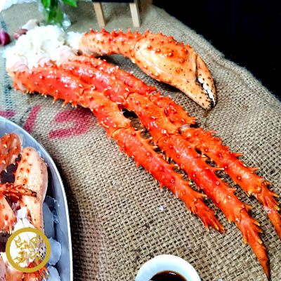 Chilean King Crab Legs Clusters - 5 lb