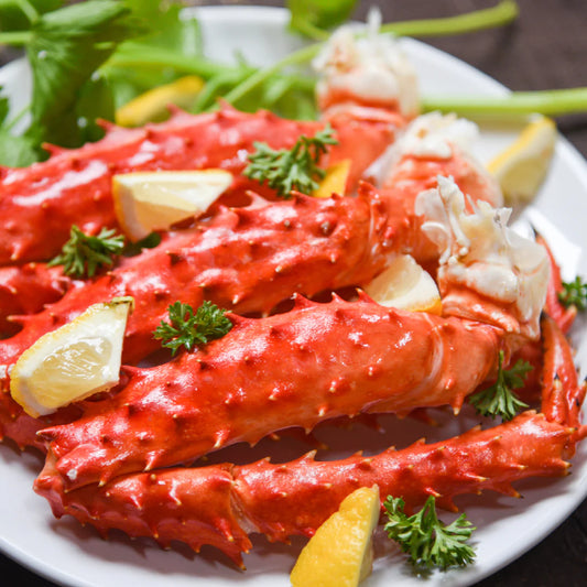 Norwegian Fjord Red Large King Crab Legs  - 1 lb