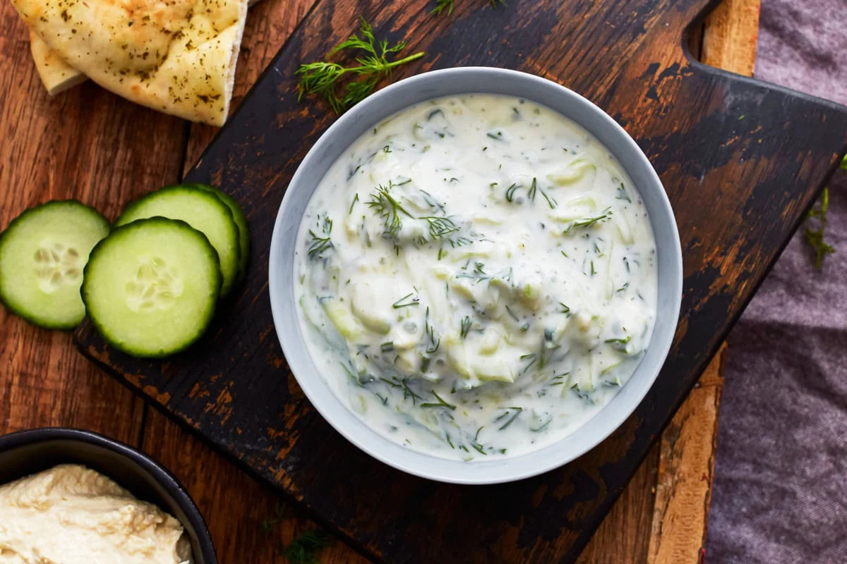 Treeline Tzatziki Dairy Free Dip, 7.5 oz - Pack of 2