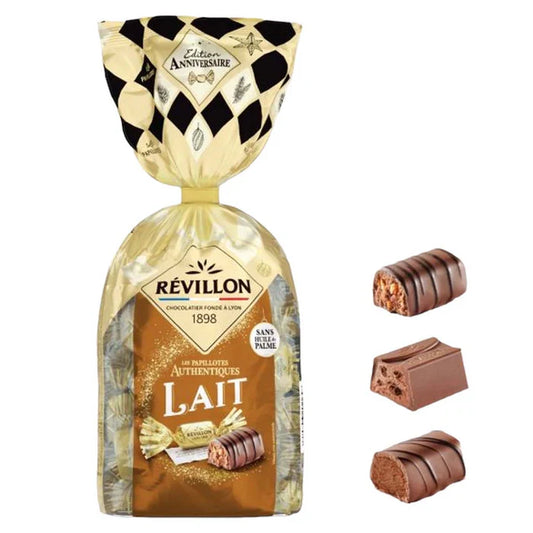 Revillon - Papillotes Assorted Milk Chocolate, Imported from France