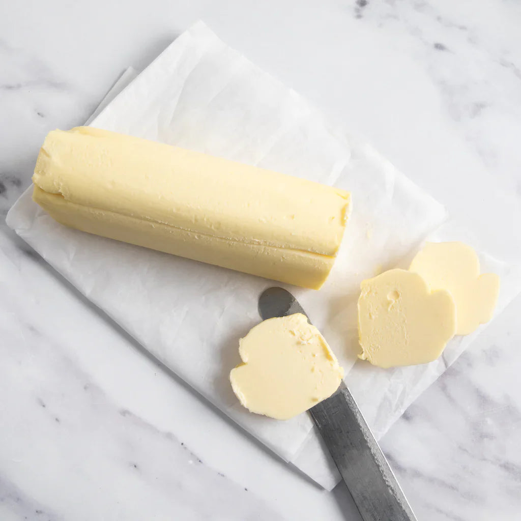 Isigny Sainte Mere Unsalted Butter Roll from France, 8.8 oz