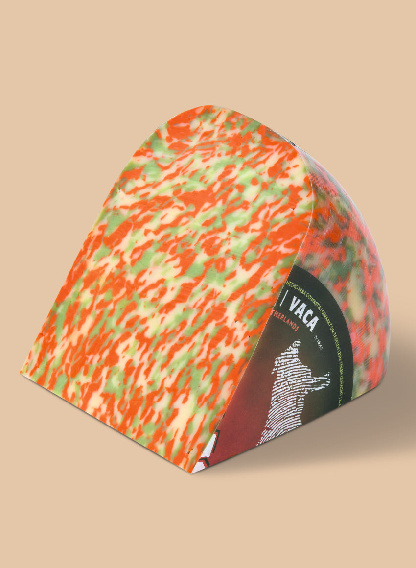 Piece of Henri Willig Tricolore Cheese 50+