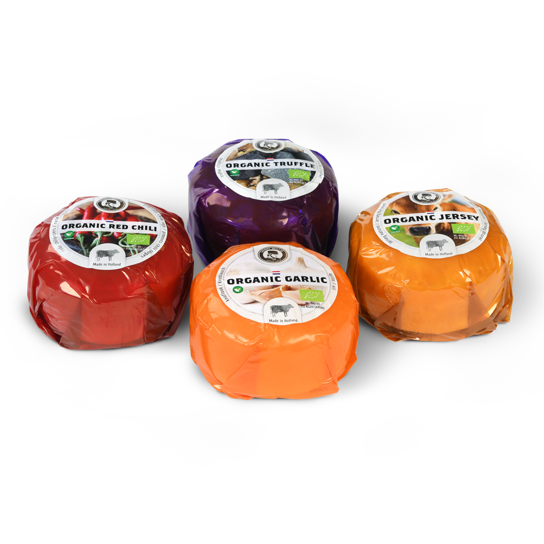 Henri Willig Organic Cheese Variety - includes 4
