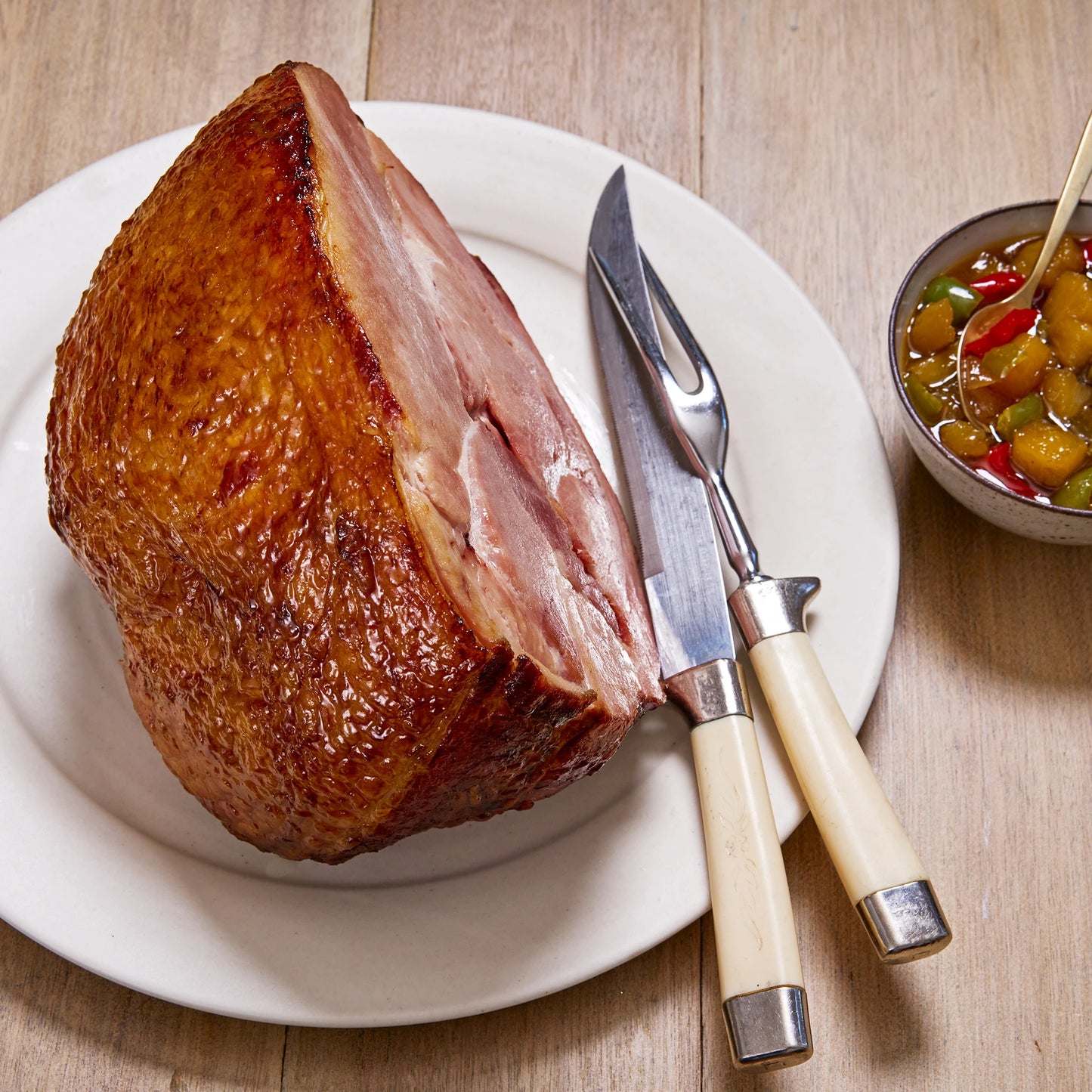 BONE-IN BERKSHIRE SMOKED HAM - 8 lb