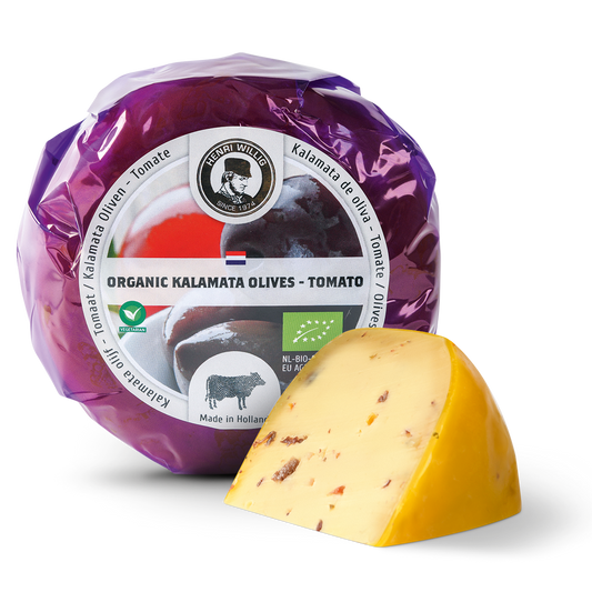 Henri Willig Organic Kalamata Olives and Tomato Cheese