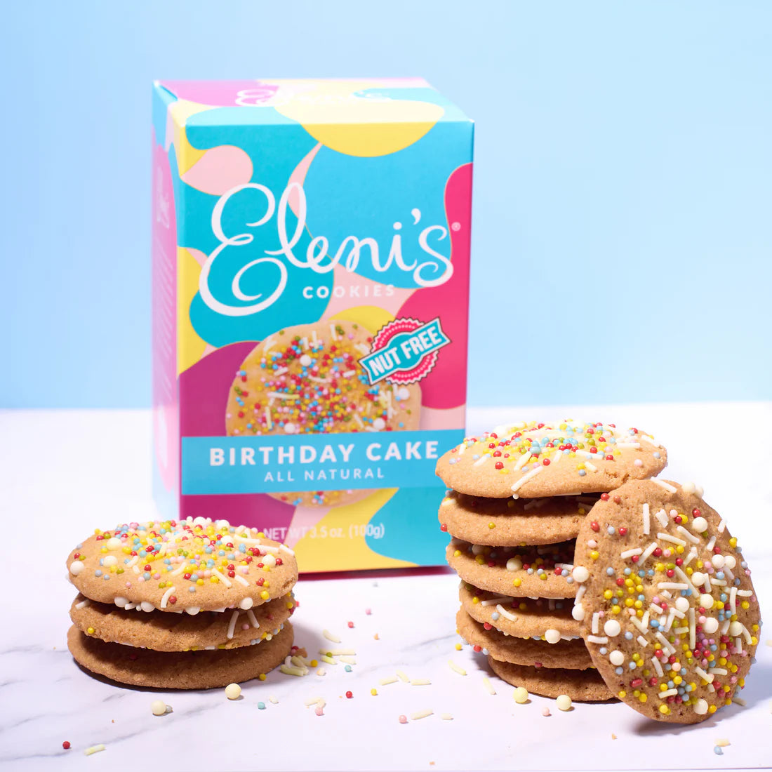 Birthday Crisp Cookies Variety Bundle, Pack of 3