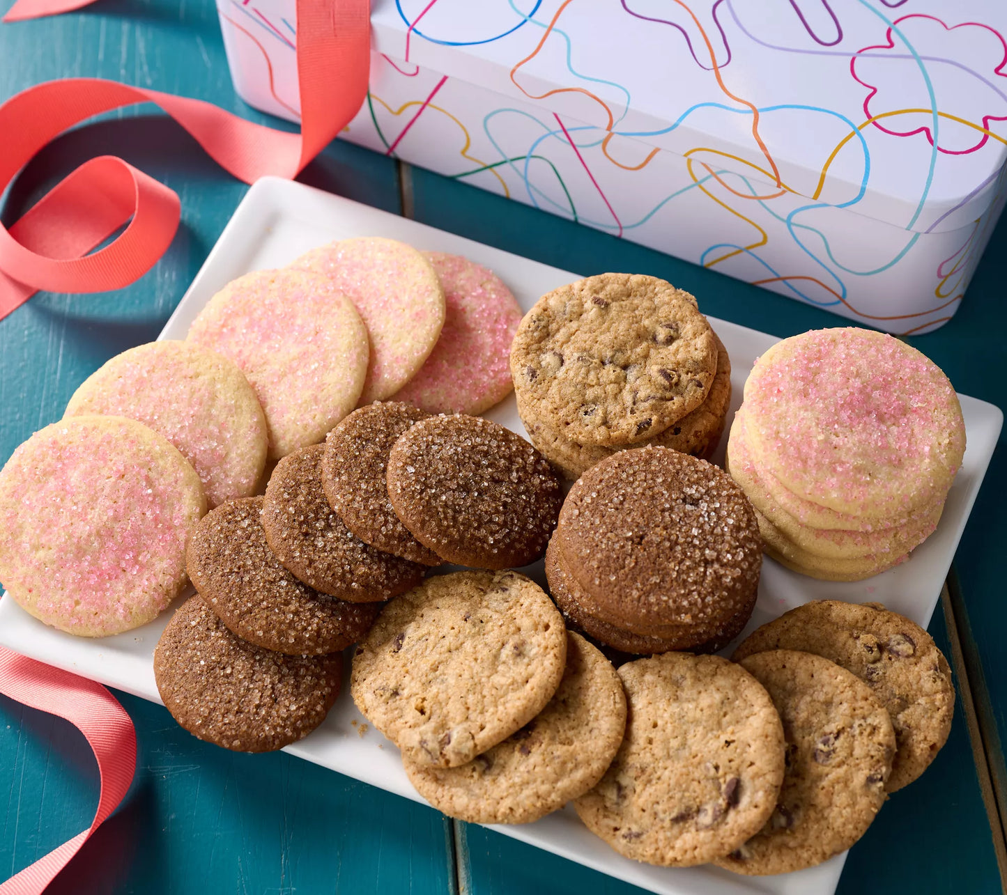 Birthday Crisp Cookies Variety Bundle, Pack of 3