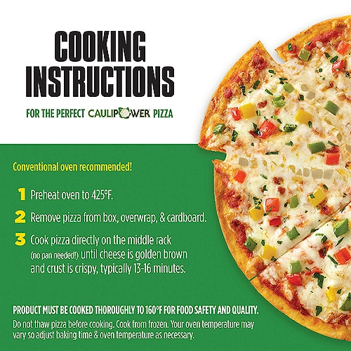 Caulipower Gluten Free Veggie Cauliflower Pizza Crust -11 oz - 8/Case