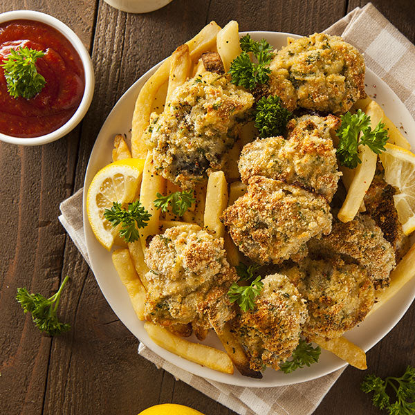 Breaded Chesapeake Domestic Oyster - 2 lb -- 2 Per Case
