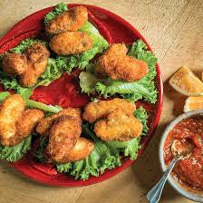 Gourmet Panko Breaded Medium Oysters - 2.5 lb- 6 Per Case