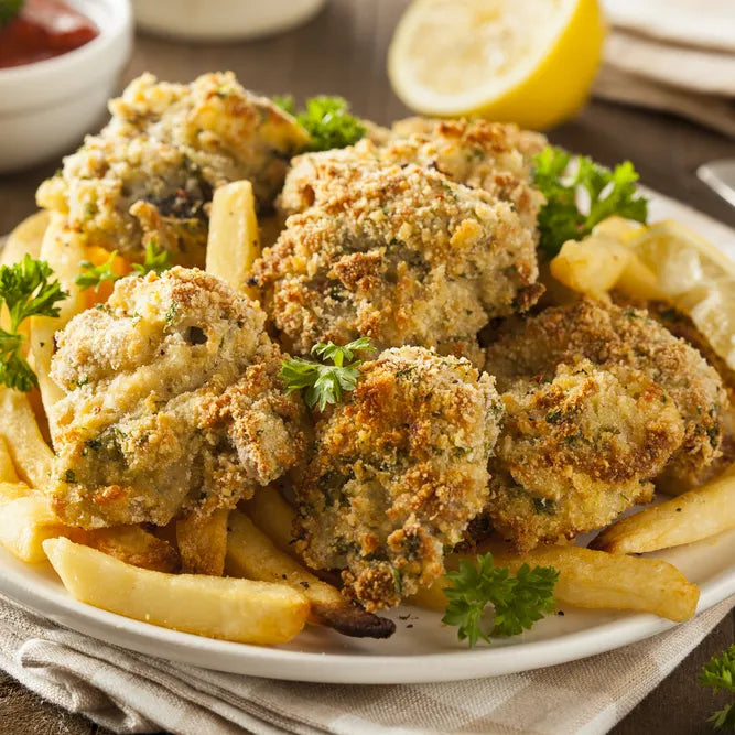 Breaded Chesapeake Domestic Oyster - 2 lb -- 2 Per Case