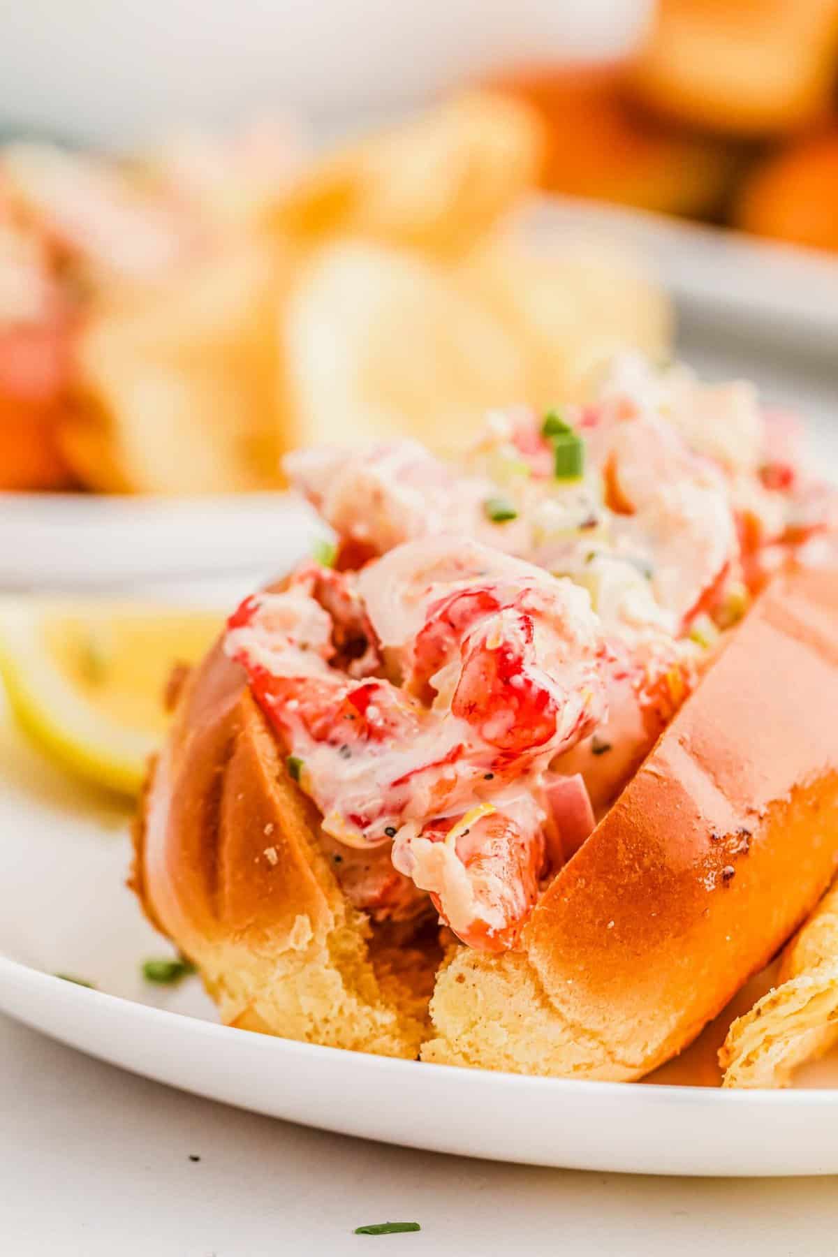 Maine Lobster Roll Family Meal Kit - includes 6