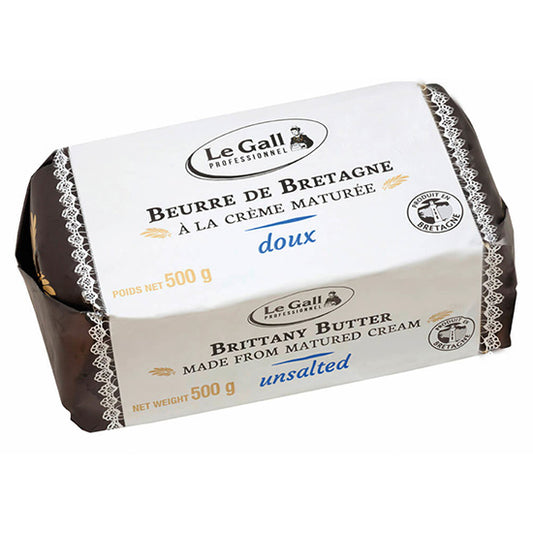 Le Gall French Butter Slightly Salted, made from Matured Cream - 1.1 lb