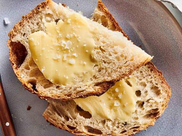 Demi-Sel  Slightly Salted Churned Butter by Echire, 8.8 oz - Imported from France