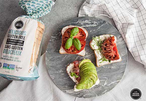 Little Northern Bakehouse Millet & Chia Gluten Free Bread - Non-GMO and Allergy-Friendly Sliced Bread - Pack of 6