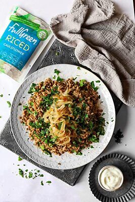 Fullgreen Cauliflower Rice - Low Carb, Non-GMO, No Preservatives - Pack of 6