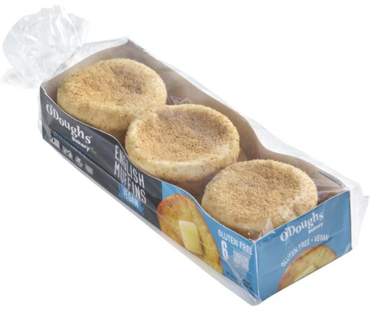 O'Doughs Gluten Free English Muﬃns - Pack of 2