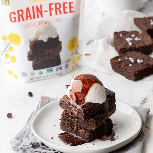 Otto's Naturals Classic Brownie Mix - Organic, Gluten-Free, Nut Free, Non-GMO Verified