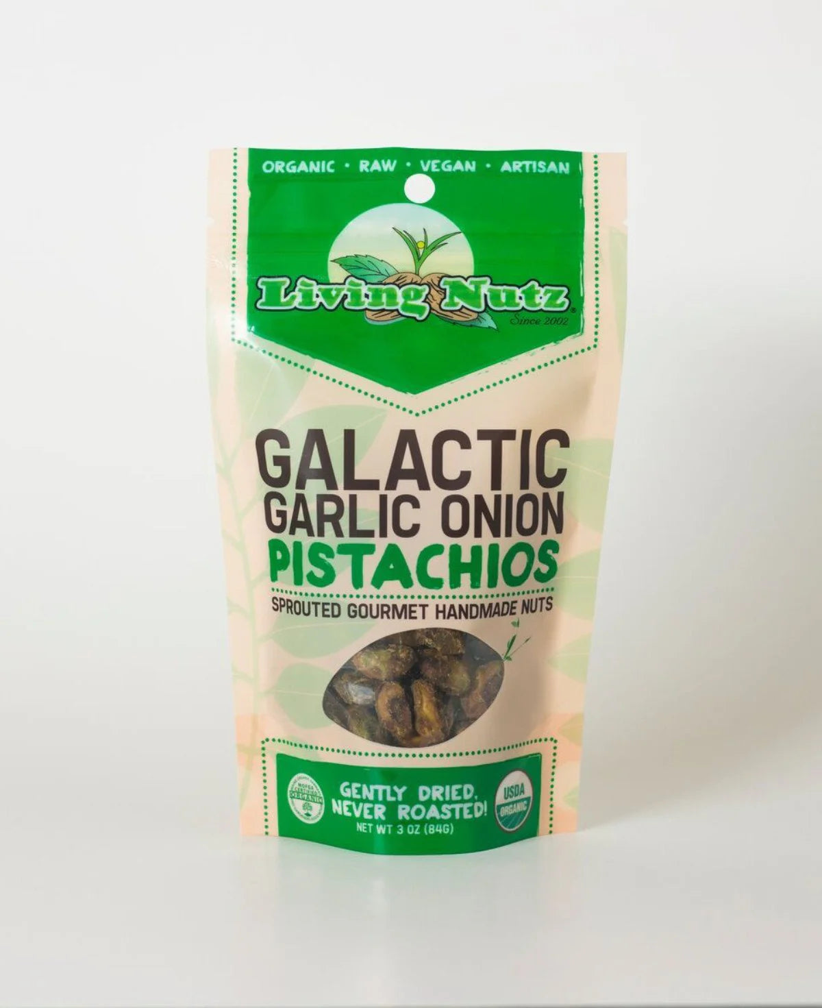 LivingNutz Certified Organic Raw Nuts, Variety Pack - includes 12