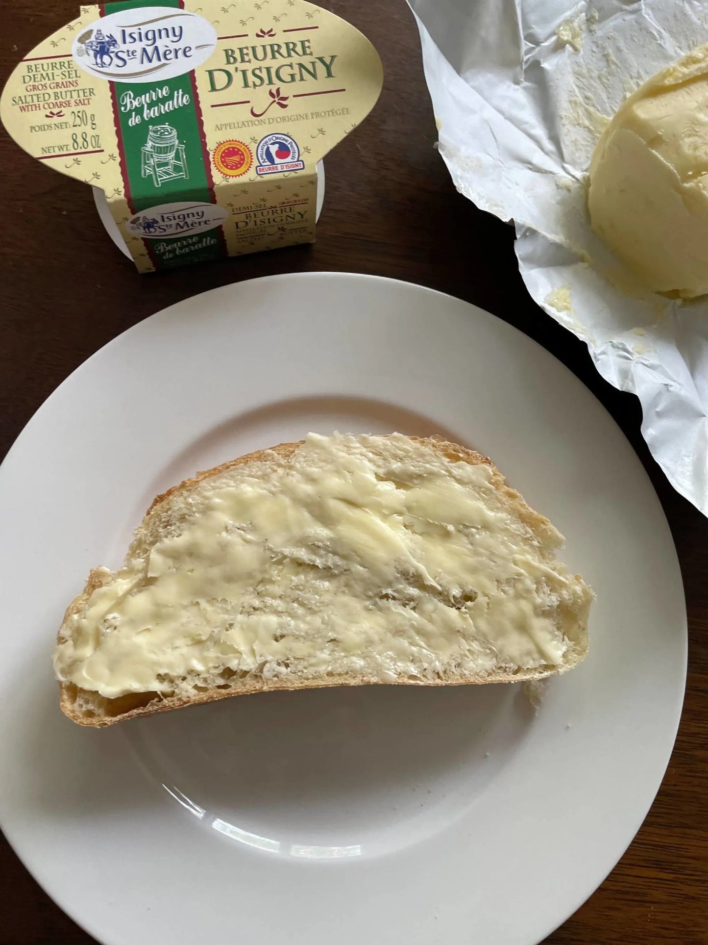 Isigny Ste Mere Salted Churned Butter from France