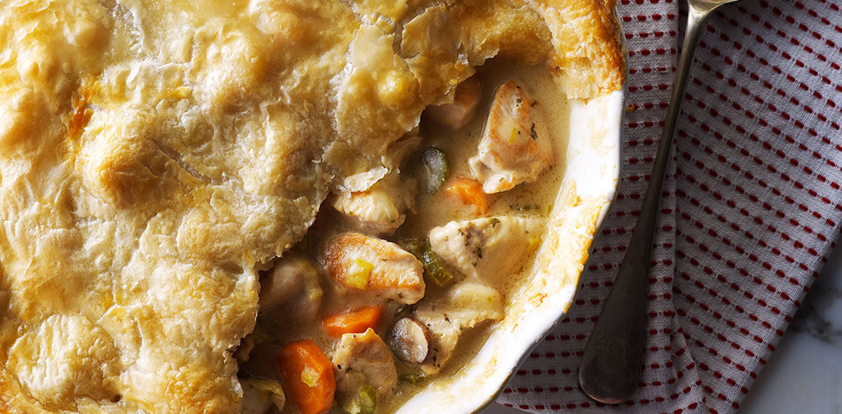 French Chardonnay Butter Cream Chicken Pot Pie