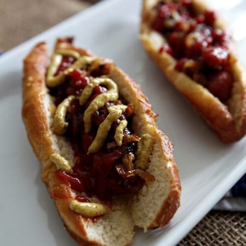 Mini Bavarian Hotdogs - includes 24