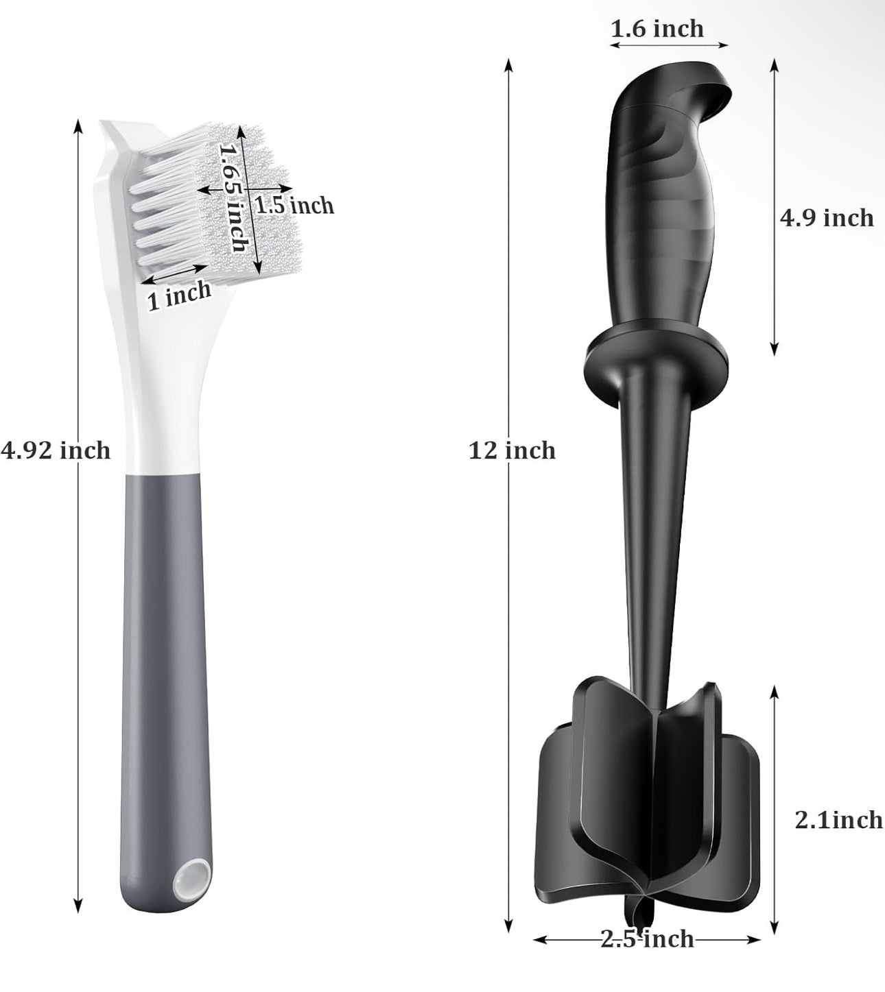 Meat Chopper Pro Masher, 5 Curve Blades  - Pack of 2