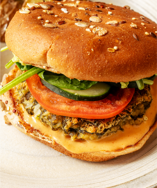 Atlantic Sea Farms Ginger Sesame Sea Veggie Burger, 2.5 oz - 24/Case