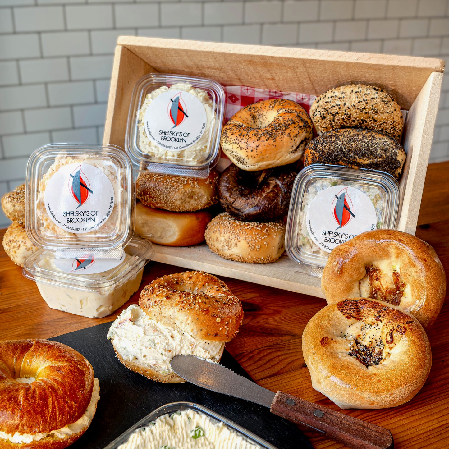 A Taste of Brooklyn Schmear Brunch Collection, Shelsky’s